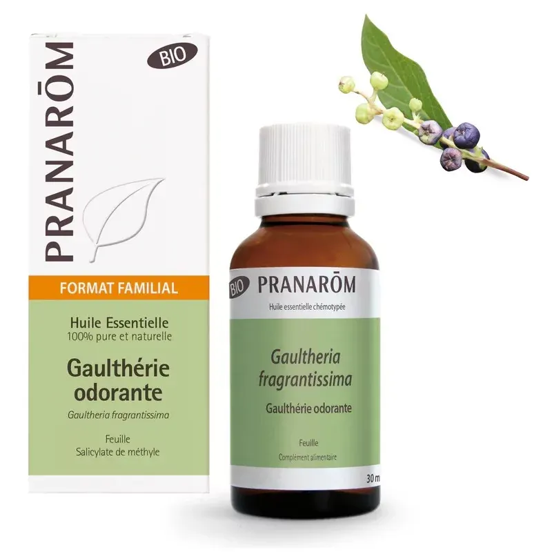 Pranarôm Bio Huile Essentielle Gaulthérie Odorante Bio 30ml - Univers Pharmacie