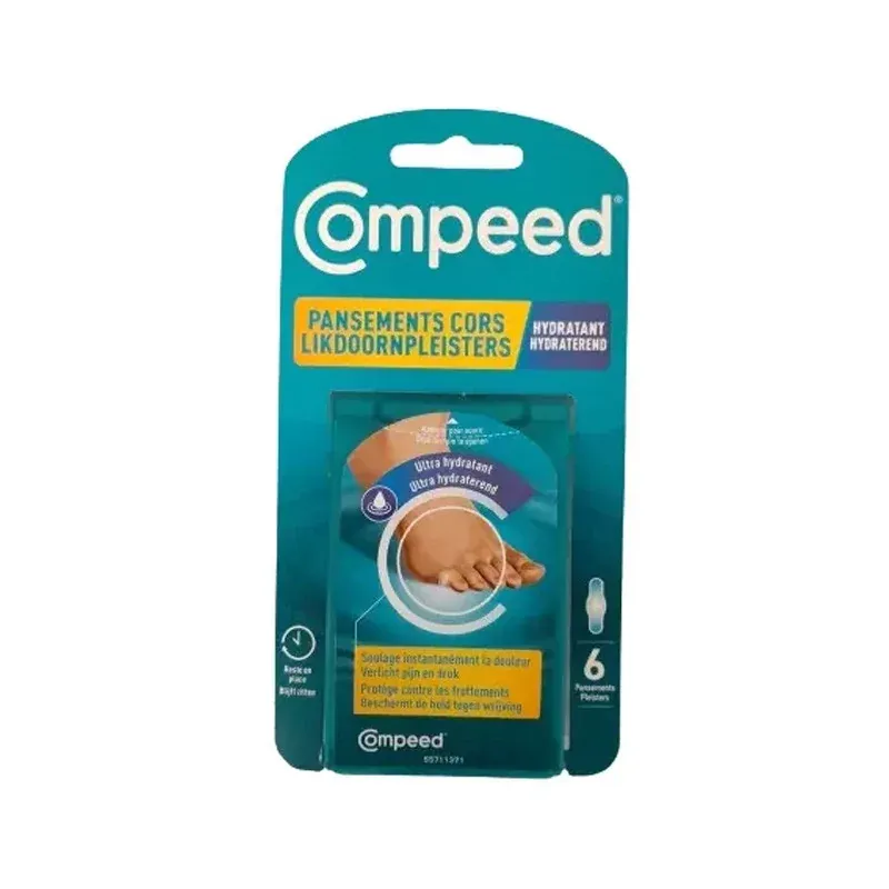 Compeed Pansements Cors Hydratant X6 - Univers Pharmacie