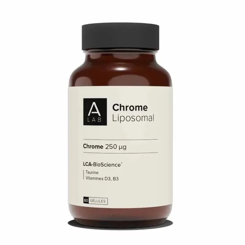 A-Lab Chrome Liposomal 60 gélules - Univers Pharmacie