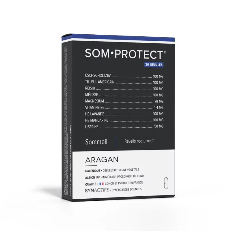 SynActifs Som Protect 30 gélules - Univers Pharmacie