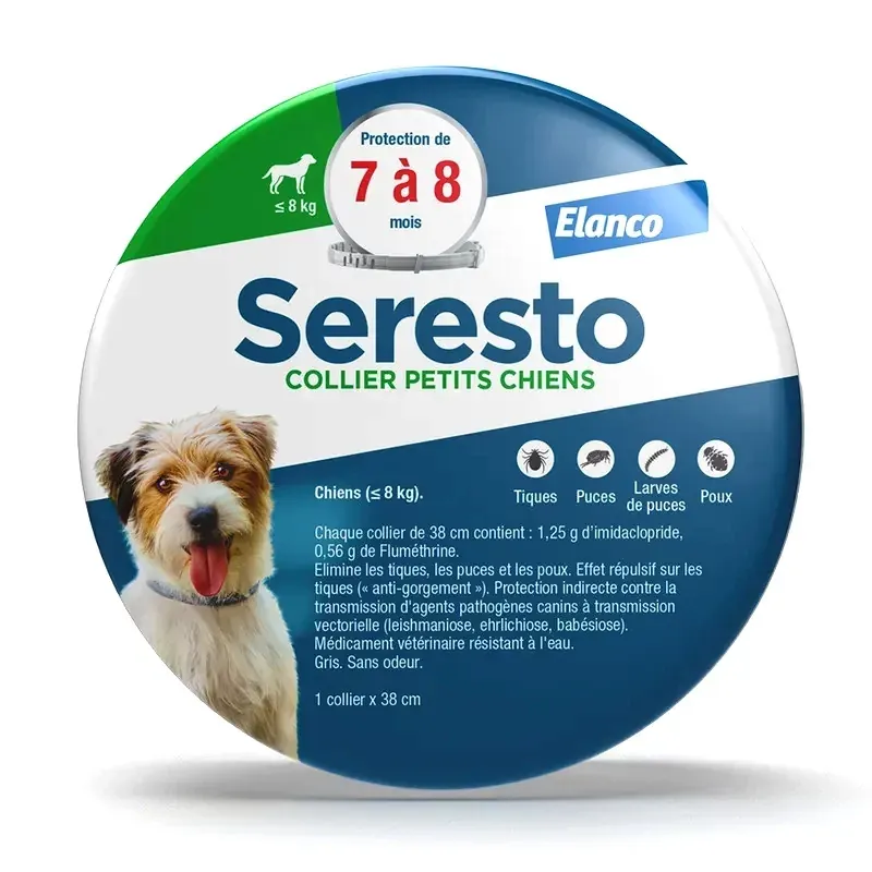 Seresto Collier Anti-Puces Petits Chiens