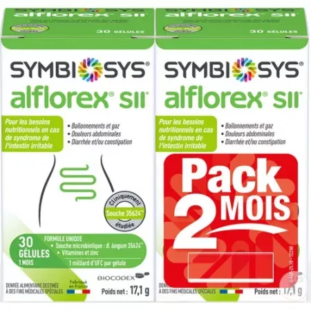 Symbiosys Alflorex SII 2X30 gélules - Univers Pharmacie