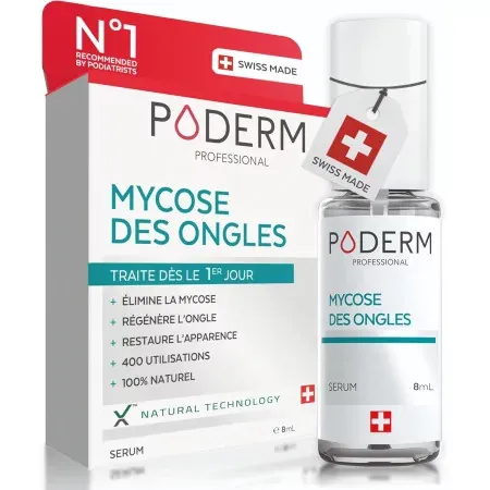 Poderm Mycose des Ongles Serum 8ml - Univers Pharmacie