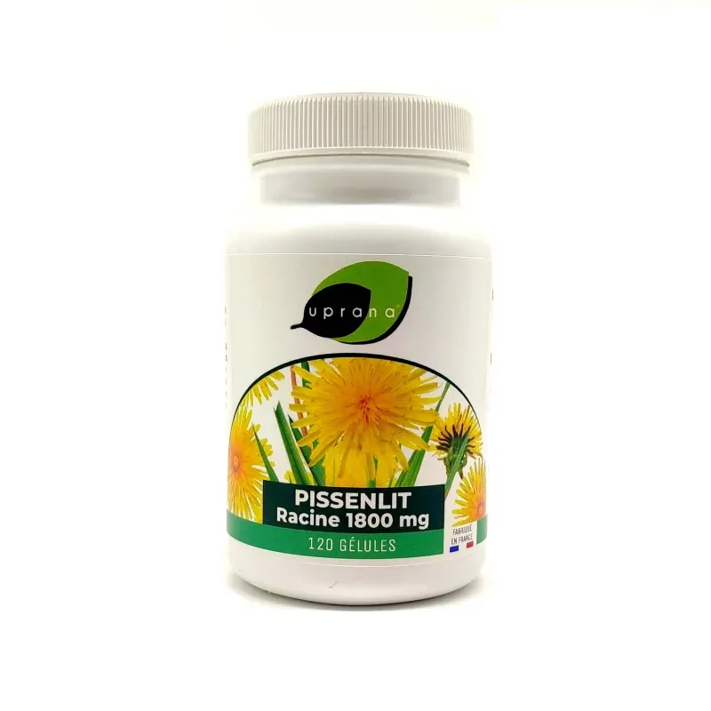 Uprana Pissenlit Racine 1800mg 120 gélules - Univers Pharmacie
