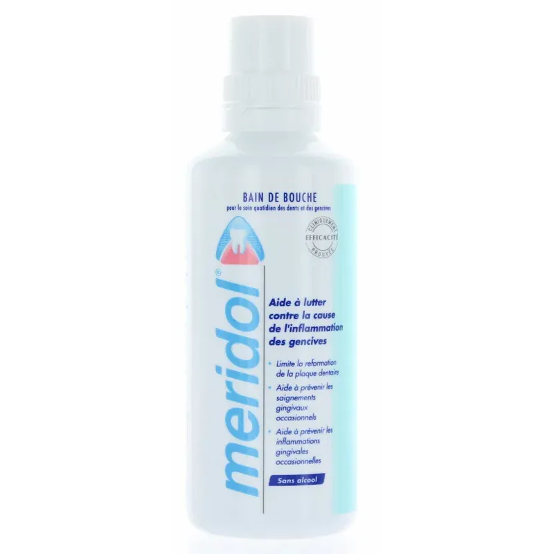 Meridol Bain de Bouche Protection Gencives 400ml - Univers Pharmacie
