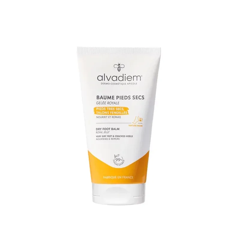 Alvadiem Baume Pieds Secs Gelée Royale 150ml - Univers Pharmacie