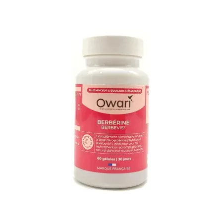 Owari Berbérine Berbevis 60 gélules - Univers Pharmacie