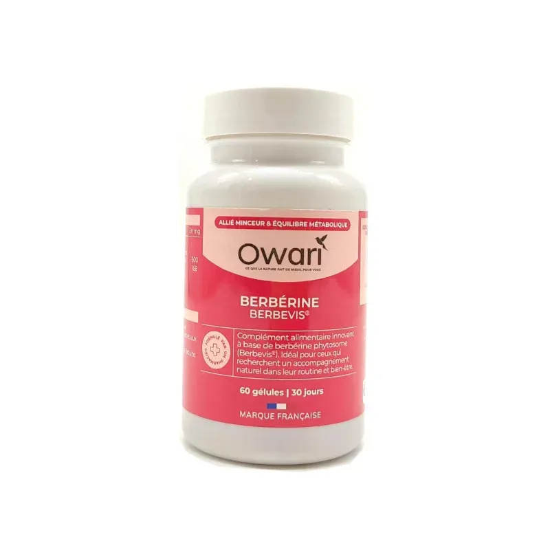 Owari Berbérine Berbevis 60 gélules - Univers Pharmacie