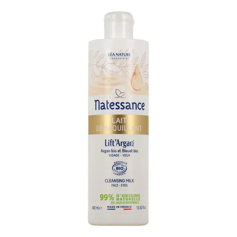 Lift Argan Lait Démaquillant Visage & Yeux 400ml - Univers Pharmacie