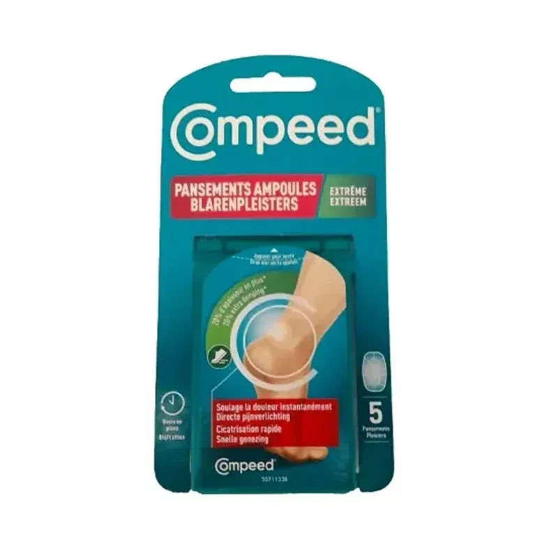 Compeed Pansements Ampoules Extrême X5 - Univers Pharmacie