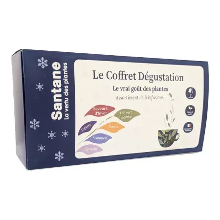Santane Le Coffret Dégustation 6 infusions 60 sachets - Univers Pharmacie