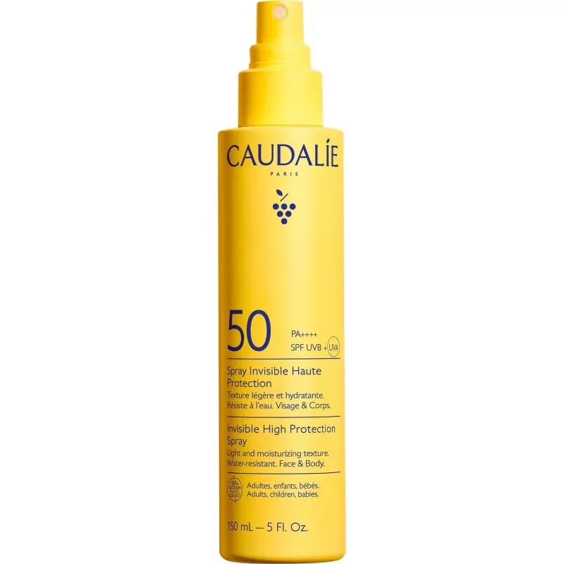 Caudalie Spray Invisible Haute Protection SPF50 150ml - Univers Pharmacie