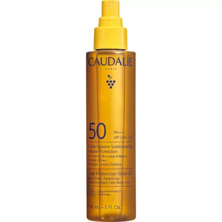 Caudalie Huile Solaire Sublimatrice Haute Protection SPF50 150ml - Univers Pharmacie