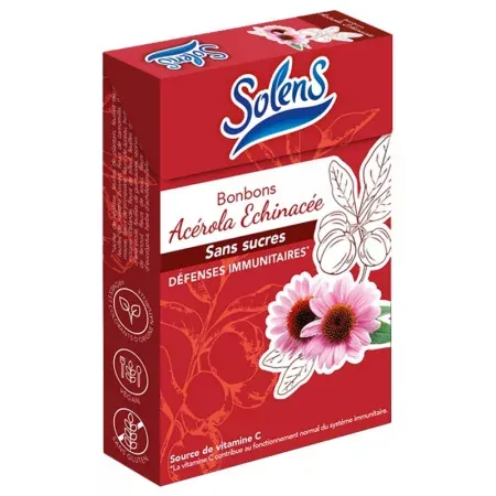 Solens Bonbon Acérola Echinacée 50g - Univers Pharmacie