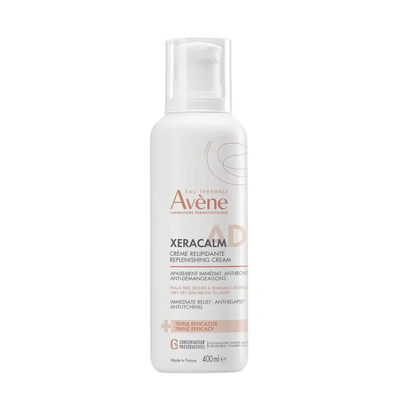 Avène XeraCalm A.D Crème relipidante 400ml - Univers Pharmacie