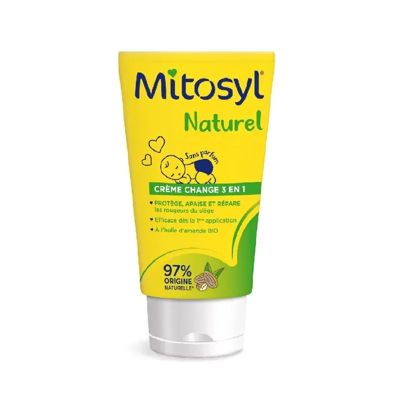 Mitosyl Naturel Crème Change Bébé 3-en-1 70g - Univers Pharmacie