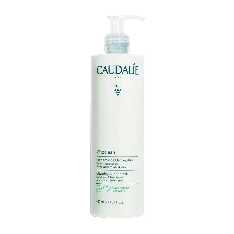 Caudalie Vinoclean Lait d'Amande Démaquillant 400ml - Univers Pharmacie