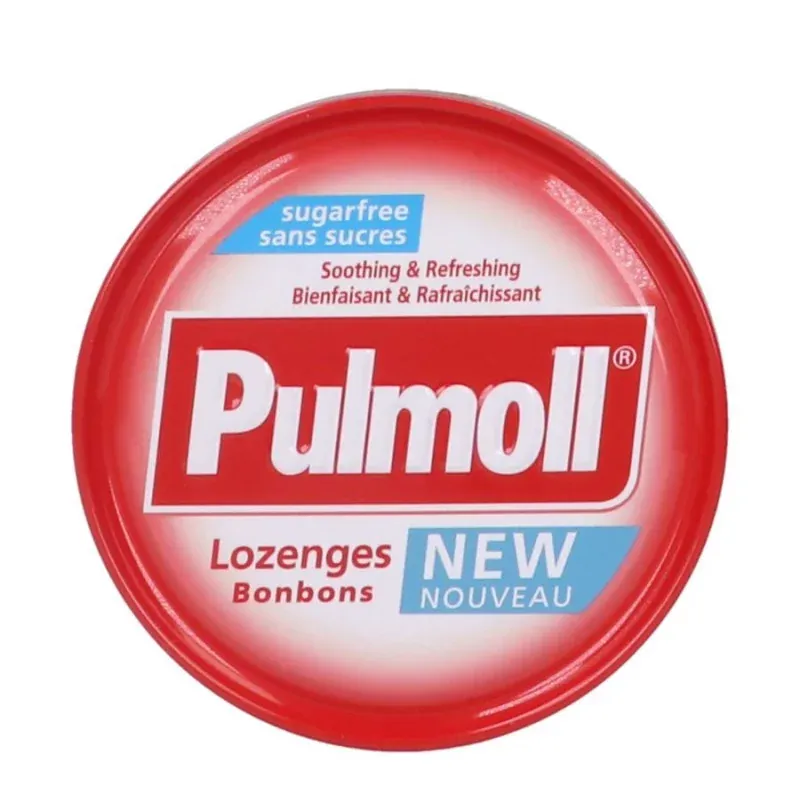 Pulmoll Classic Pastilles sans sucres 45g - Univers Pharmacie