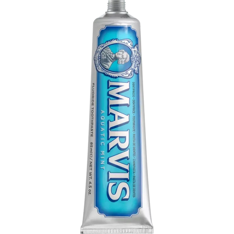 Marvis Dentifrice Menthe Aquatique 85ml - Univers Pharmacie