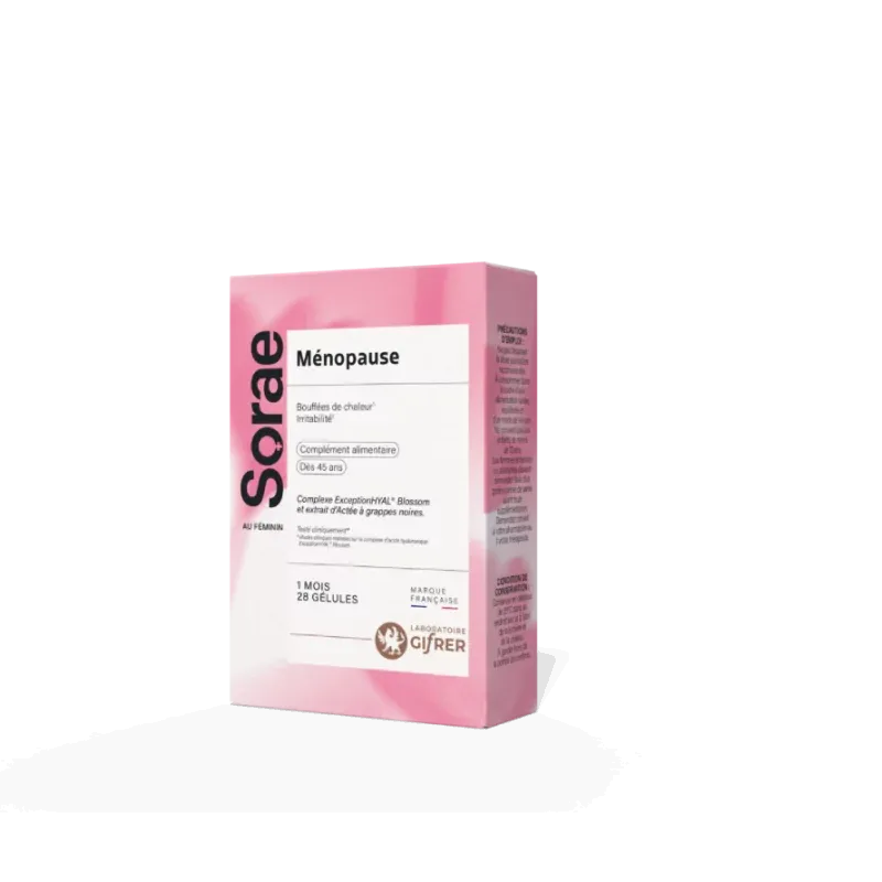 Sorae Ménopause 28 gélules - Univers Pharmacie
