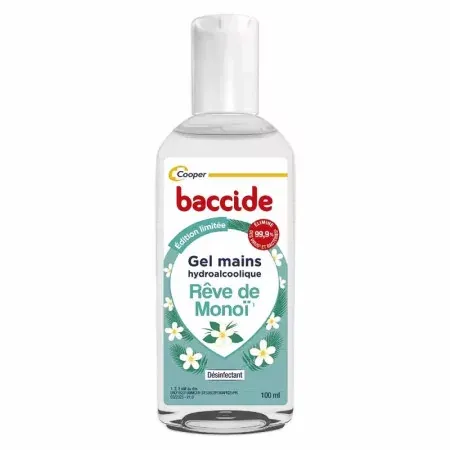 Baccide Gel Mains Hydroalcoolique Rêve de Monoï 30ml - Univers Pharmacie