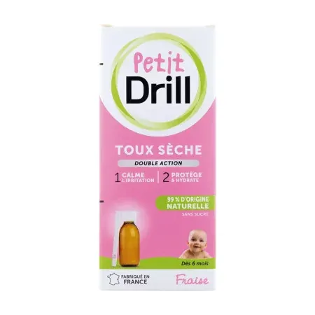 Petit Drill Toux Sèche Dès 6 mois 125ml - Boite