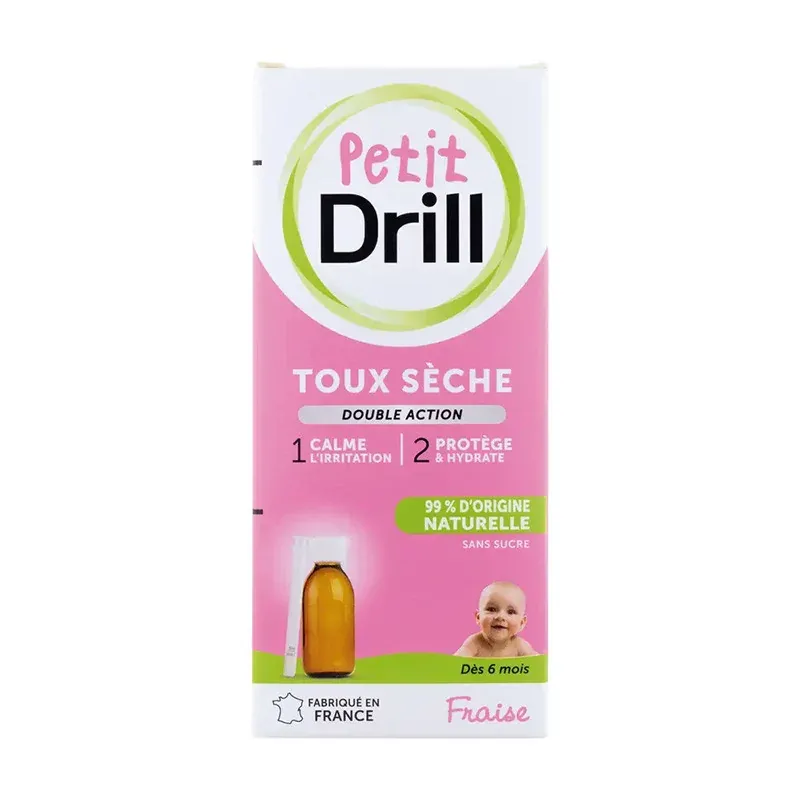 Petit Drill Toux Sèche Dès 6 mois 125ml - Boite