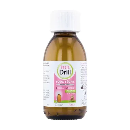 Petit Drill Toux Sèche Dès 6 mois - Flacon de 125ml