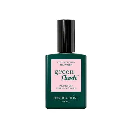 Manucurist Green Flash Vernis Milky Pink 15ml - Univers Pharmacie