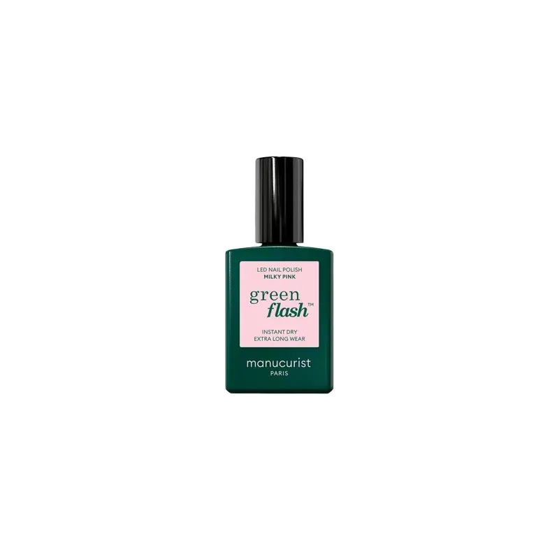 Manucurist Green Flash Vernis Milky Pink 15ml - Univers Pharmacie