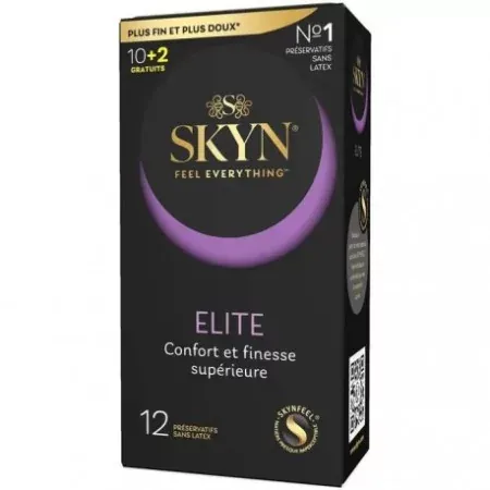 Skyn Elite Préservatifs sans Latex X12