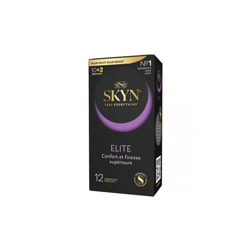 Skyn Elite Préservatifs sans Latex X12