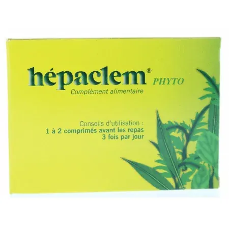Hepaclem Phyto 30 comprimés