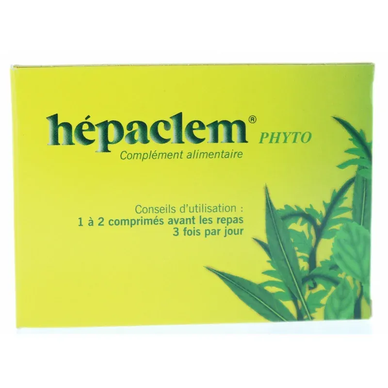 Hepaclem Phyto 30 comprimés