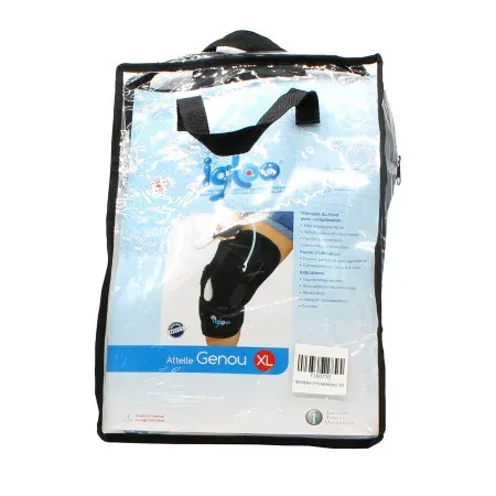 Igloo Attelle Genou Souple XL packaging - Univers Pharmacie
