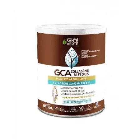 GCA Collagène Bifidus Goût Chocolat 390g - Univers Pharmacie