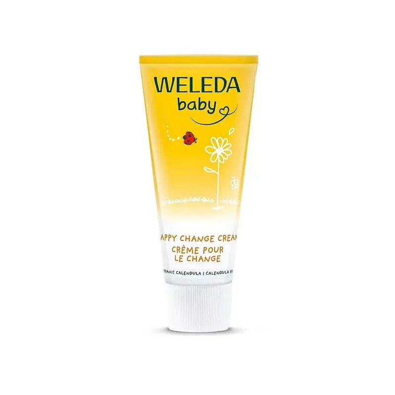 Weleda Baby Crème pour le Change Sans Parfum 75ml - Univers Pharmacie