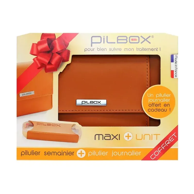 Pilbox Coffret Pilulier Semainier + Journalier - Univers Pharmacie
