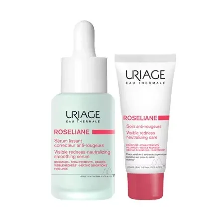 Uriage Roseliane Sérum Lissant 30ml+ Soin anti-rougeur 15ml offert - Univers Pharmacie