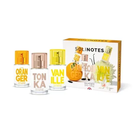 Solinotes Coffret Eaux de Parfum Oranger Tonka Vanille - Univers Pharmacie
