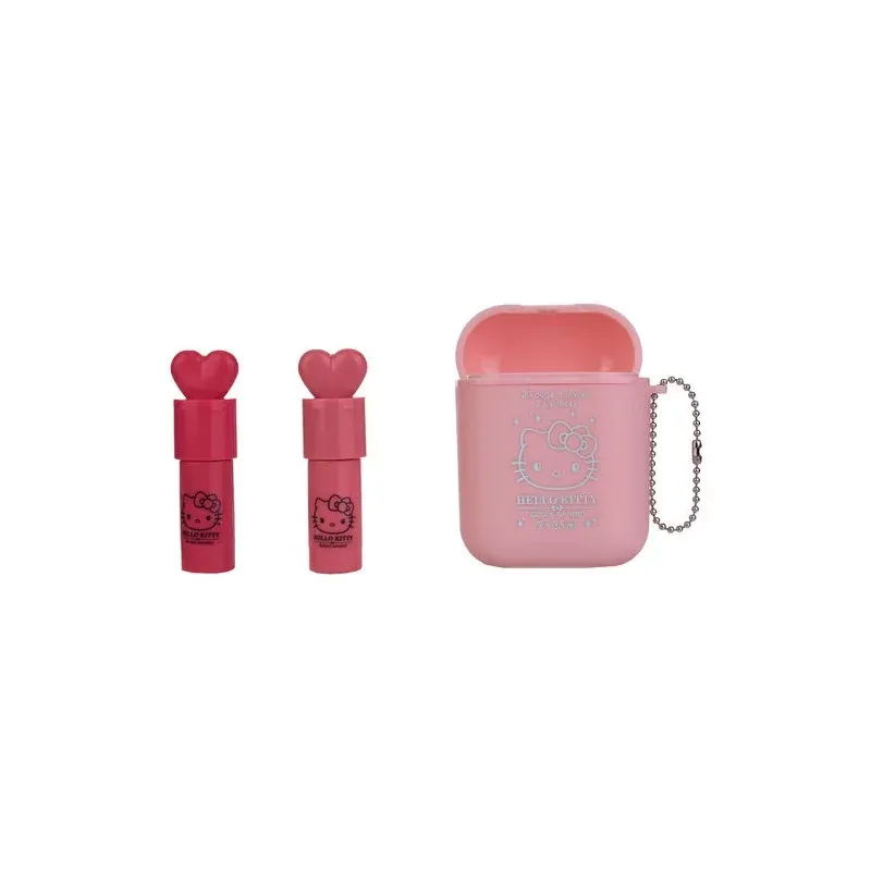 Take Care Duo de Rouges à Lèvres Hello Kitty + Boitier - Univers Pharmacie