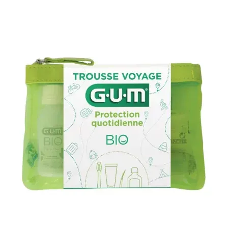 GUM Trousse Voyage Protection Quotidienne Bio - Univers Pharmacie