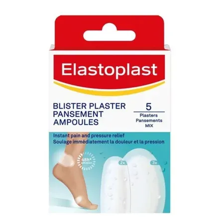 Elastoplast Pansements Ampoules X5 - Univers Pharmacie