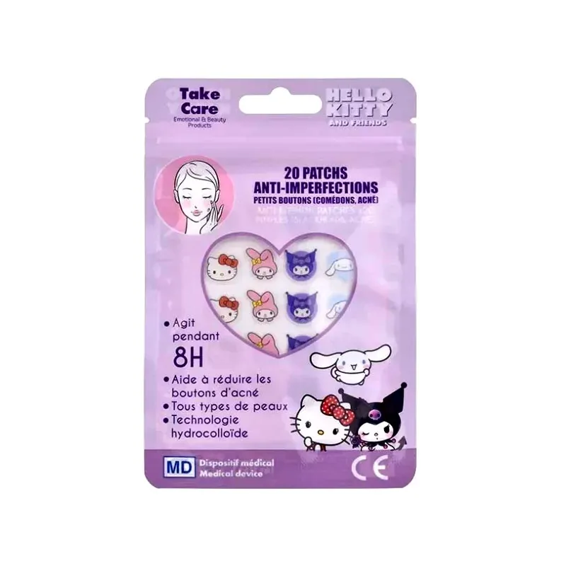Take Care Hello Kitty & Friends 20 patchs anti-imperfections - Univers Pharmacie