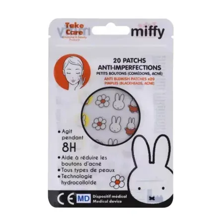 Take Care Miffy 20 patchs anti-imperfections - Univers Pharmacie