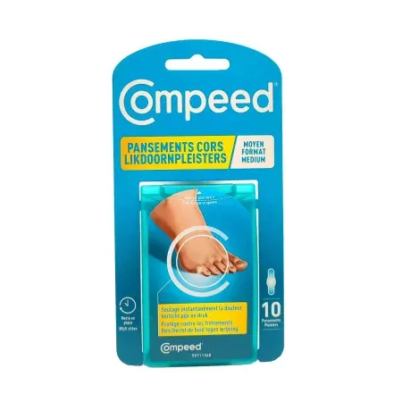 Compeed Pansements Cors Moyen Format X10 - Univers Pharmacie