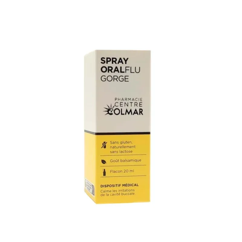 Pharmacie Centre Colmar Spray Oralflu Gorge 20ml - Univers Pharmacie