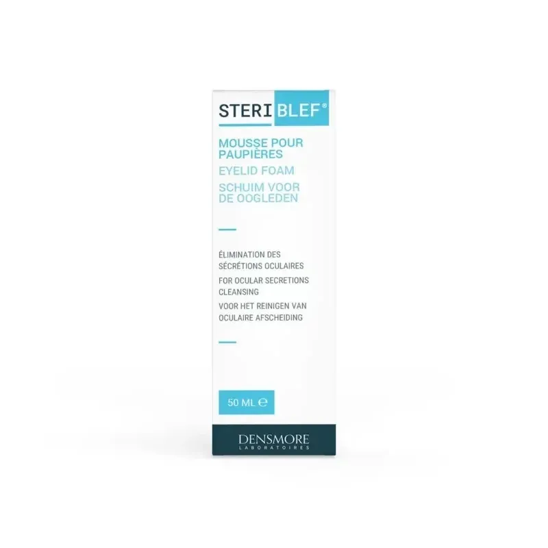 Steriblef Mousse Paupières 50ml - Univers Pharmacie