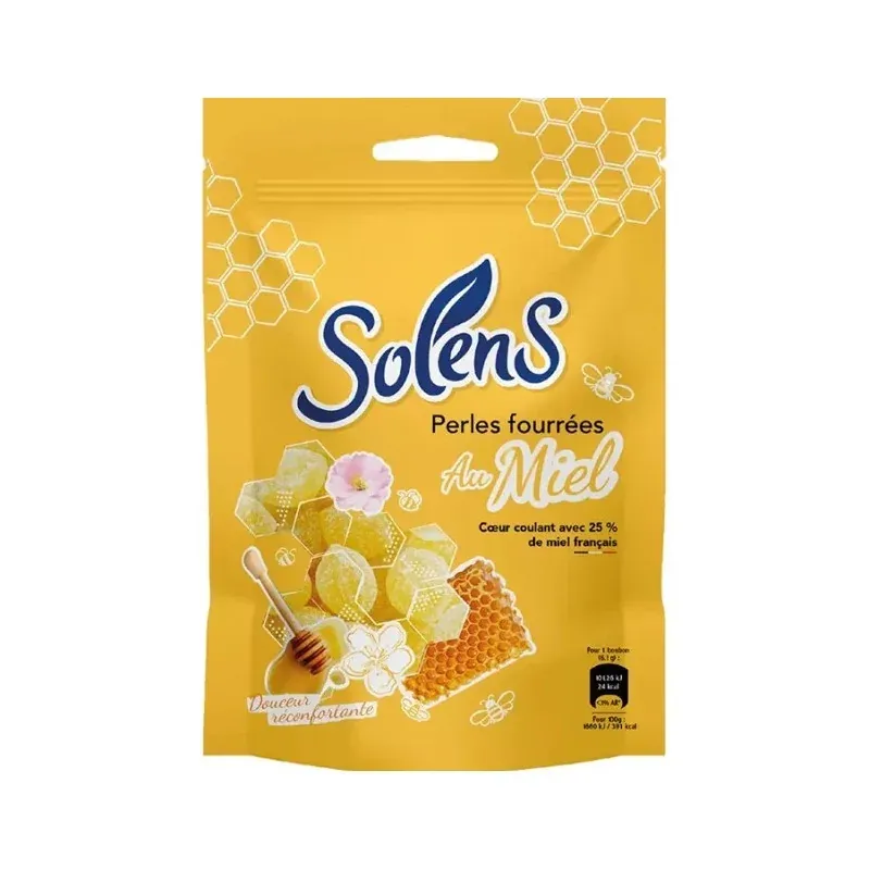 Solens Perles Fourrées au Miel 110g - Univers Pharmacie