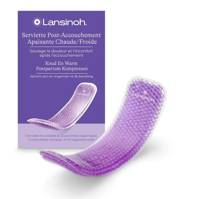 Lansinoh Serviette Post-accouchement Apaisante Chaude/Froide - Univers Pharmacie